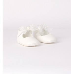 Pantofi cu fundita organza bebe fetita, I Do, 4.7043TI23NA