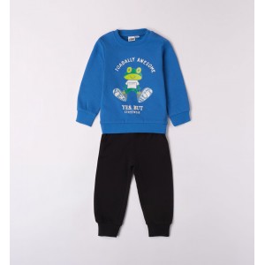 Compleu bluza fllece si pantaloni pentru băieți, I Do,4.7513TI23BL