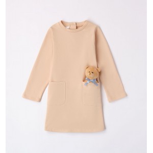 Rochie cu ursulet pentru fetite, I Do,4.7639TI23BJ Rochie cu ursulet pentru fetite, I Do,4.7639TI23BJ