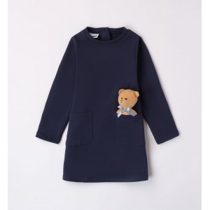 Rochie cu ursulet pentru fetite, I Do,4.7639TI23BLM Rochie cu ursulet pentru fetite, I Do,4.7639TI23BLM