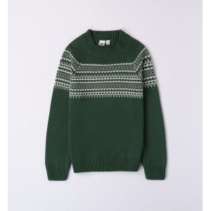 Pulover din tricot cu model pentru băiat, I Do,4.7767TI23VE Pulover din tricot cu model pentru băiat, I Do,4.7767TI23VE