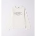 Bluză iDO pentru fete cu mâneci lungi și imprimeu cu strasuri „HERO”,4.7856TI23ALB Bluză iDO pentru fete cu mâneci lungi și imprimeu cu strasuri „HERO”,4.7856TI23ALB