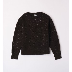 Pulover tricot cu paiete pentru fata, I Do,4.7894TI23NG Pulover tricot cu paiete pentru fata, I Do,4.7894TI23NG