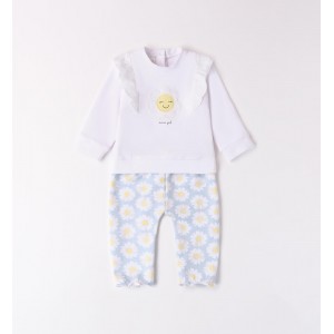 Trening hanorac si pantaloni pentru fetite,I Do, 4.8120PV24BL