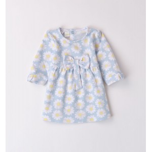 Rochie cu imprimeu maragrete pentru fetite, I Do, 4.8130PV24BL Rochie cu imprimeu maragrete pentru fetite, I Do, 4.8130PV24BL