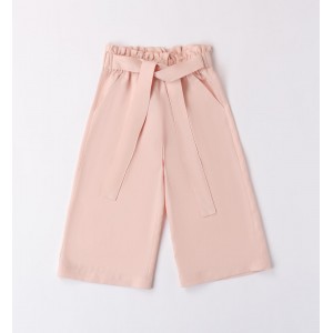 Pantaloni drepti din in pentru fetițe, I Do, 4.8358PV24 Pantaloni drepti din in pentru fetițe, I Do, 4.8358PV24