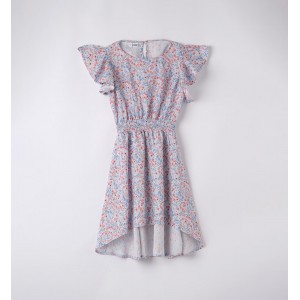 Rochie cu imprimeu floral pentru fete, I Do, 4.8557PV24BL Rochie cu imprimeu floral pentru fete, I Do, 4.8557PV24BL