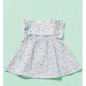 Rochie cu imprimeu floral pentru fetite, I Do, 4.8637PV24RZ Rochie cu imprimeu floral pentru fetite, I Do, 4.8637PV24RZ