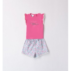 Compleu bluza si pantaloni scurti pentru bebe fetite, I Do, 4.8642PV24RZ