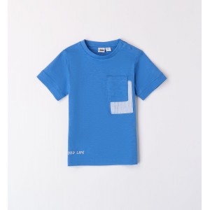 Tricou cu buzunar pentru baiat, I Do, 4.8673PV24ABS