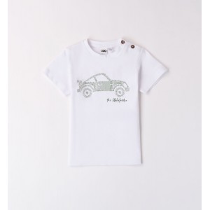 Tricou cu imprimeu masina pentru baiat, I Do, 4.8674PV24LB