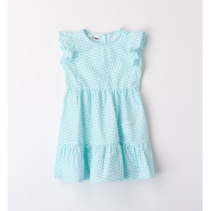 Rochie cu imprimeu geometric pentru fete, I Do, 4.8758PV24AQ Rochie cu imprimeu geometric pentru fete, I Do, 4.8758PV24AQ