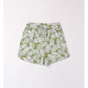 Pantaloni scurti vaporosi cu imprimeu floral pentru fete , I Do, 4.8877PV24VE Pantaloni scurti vaporosi cu imprimeu floral pentru fete , I Do, 4.8877PV24VE