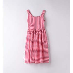 Rochie cu model in dungi pentru fete, I Do, 4.8885PV24RO Rochie cu model in dungi pentru fete, I Do, 4.8885PV24RO