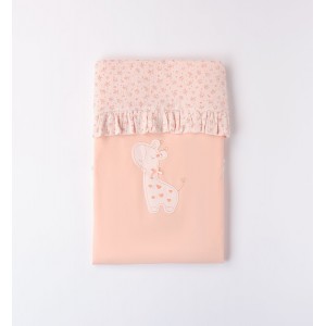 Patura cu imprimeu pentru fetita nou nascuta, I Do, 4.8946PV24PI