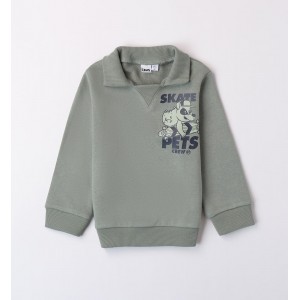 Hanorac fleece cu imprimeu Skate pentru baieti, I Do, 4.A452TI24VE Hanorac fleece cu imprimeu Skate pentru baieti, I Do, 4.A452TI24VE