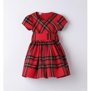 Rochie stofa twill pentru fete, iDo, 4.A578TI24RO Rochie stofa twill pentru fete, iDo, 4.A578TI24RO