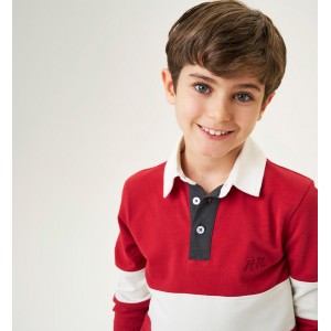 Bluza polo pentru baiat, I Do, 4.A758TI24RO Bluza polo pentru baiat, I Do, 4.A758TI24RO