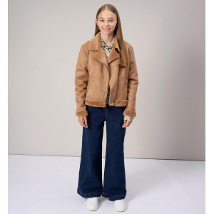 Pantaloni largi din denim pentru fata , I Do, 4.A881TI24BLM Pantaloni largi din denim pentru fata , I Do, 4.A881TI24BLM