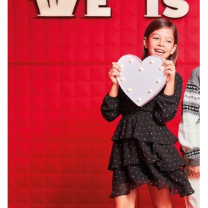 Rochie cu imprimeu buline pentru fete, I Do, 4.A996TI24NG