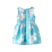 Rochie Twill Floral Turcoaz pentru Fete, I Do, 4.B343PV25TU