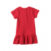 Rochie Fetițe iDO, Cu Fundiță, Strasuri și Volan, Bumbac, 4.B547PV25RO