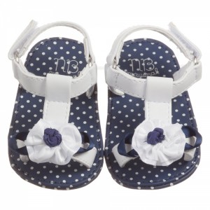 Sandale cu floare fete Mayoral 9241PV16BLM