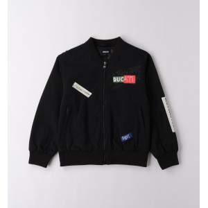 Geacă Băieți Ducati – Impermeabilă, Căptușită, cu Imprimeu Față-Verso | Stil Sport pentru Sezonul Rece, G.B646PV25