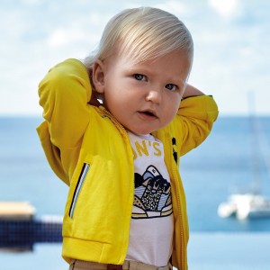 Tricou maneca scurta pantofi bebe baiat, Mayoral, 1040PV20ALB