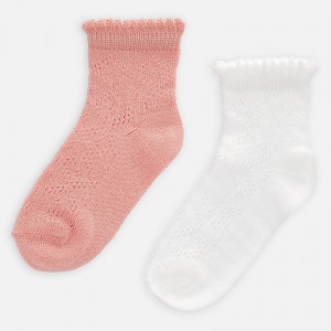 Set sosete fetita, Mayoral, 10785PV20NUDE