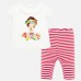 Set tricou si leggings dungi bebe fetita, Mayoral, 1711PV20PPN