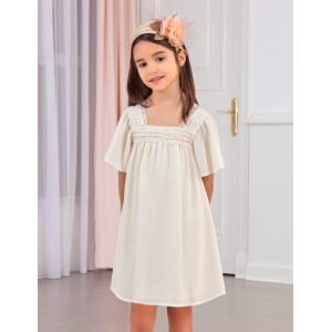 Rochie crepe, Abel and Lula, 5021PV20CREM1