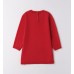 Rochie tricotată Sarabanda pentru fete cu ursuleți și fundițe, roși, 0.F343TI25RO