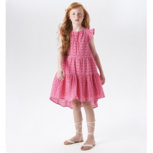 Rochie cu broderie pentru fete, I Do, 4.6881PV23RZ Rochie cu broderie pentru fete, I Do, 4.6881PV23RZ