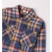 Cămașă băieți iDO cu mâneci lungi, model pattern, twill din bumbac 100%, închidere cu capse,4.7683TI23ABS