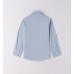 Cămașă bleu Sarabanda pentru băieți din bumbac elastic, cu mânecă lungă și nasturi, 0.F120TI25BL Cămașă bleu Sarabanda pentru băieți din bumbac elastic, cu mânecă lungă și nasturi, 0.F120TI25BL
