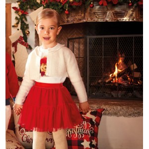 Compleu bluza și fusta tull, Sarabanda,0.7325TI23RO Compleu bluza și fusta tull, Sarabanda,0.7325TI23RO
