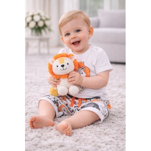 Compleu bebe nou-născut tricou și bermude din bumbac 100% – confort zilnic I Do, 4.4625PV22ORG Compleu bebe nou-născut tricou și bermude din bumbac 100% – confort zilnic I Do, 4.4625PV22ORG