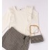 Compleu bluza , fusta pantaloni și geanta pentru fetite, I Do, 4.7620TI23NG