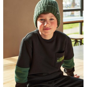 Bluza flausata pentru băiat, I Do,4.7712TI23NG