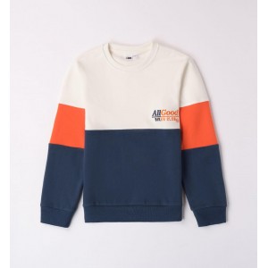 Bluza flausata cu imprimeu pentru băieți, I Do,4.7703TI23ORG