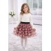 Fustă fetiță iDO din tul cu inimioare, căptușeală satinată și talie elastică, 4.5960TI22RO