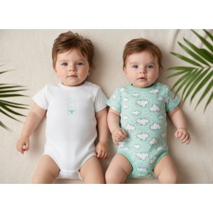 Hanorac fleece băieți Sarabanda verde cu glugă și fermoar portocaliu, 100% bumbac, 0.7044TI23VE