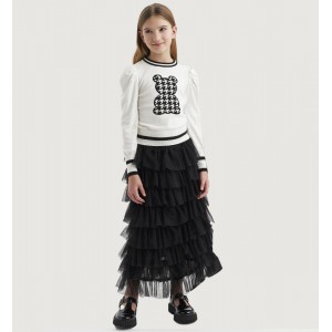 Fusta lungă din tull pentru fete, Sarabanda, 0.7710TI23NG