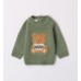 Cardigan tricot cu imprimeu pentru bebe baiat , I Do, 4.7166TI23VE