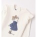 Bluza cu imprimeu pentru fete, I Do,4.7643TI23ALB
