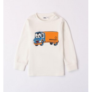 Bluza cu imprimeu pentru băieți, I Do,4.7425TI23ALB