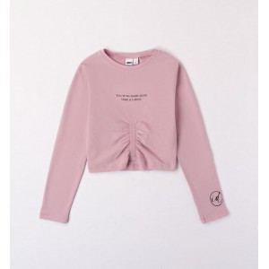 Bluza crop pentru fete, I Do, 4.7860TI23RZ