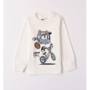 Bluza cu imprimeu pentru băieți, I Do,4.7428TI23ALB