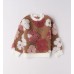 Pulover fetiță iDO cu broderie florală 3D, material special, 4.F736TI25MA Pulover fetiță iDO cu broderie florală 3D, material special, 4.F736TI25MA
